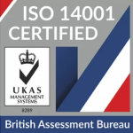 ISO 14001 logo.
