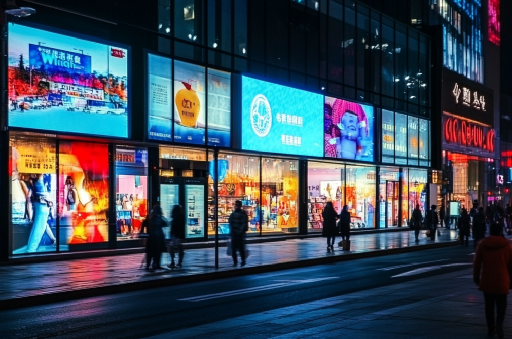 Illuminated Signage for Night-Time Visibility and Impact